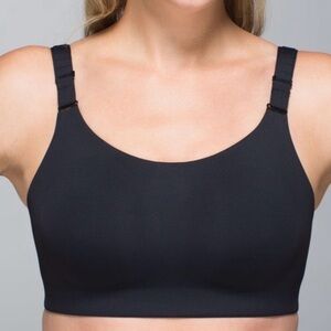 Lululemon Booby Bracer Black Sport Bra